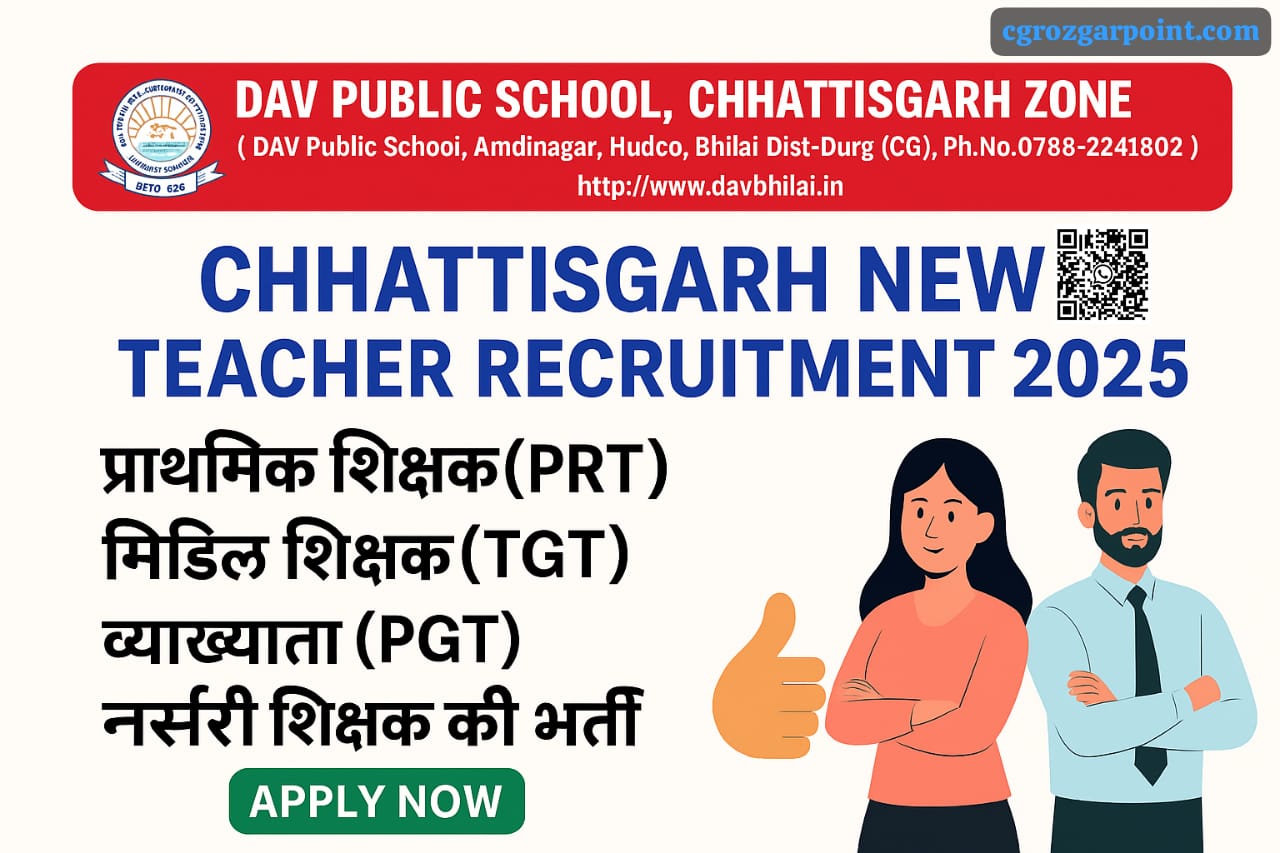 DAV School Teacher Vacancy 2025
